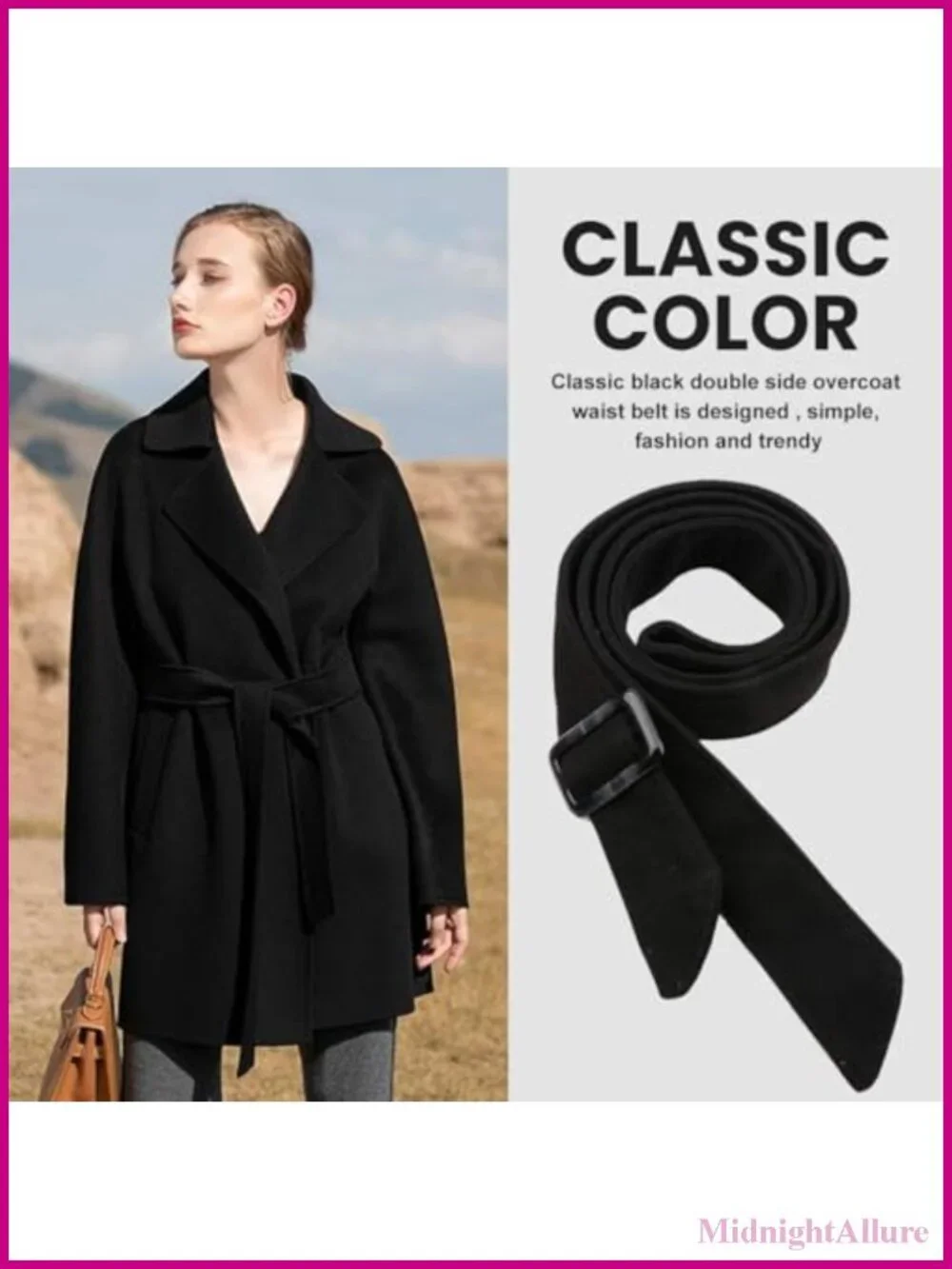N/A black felt